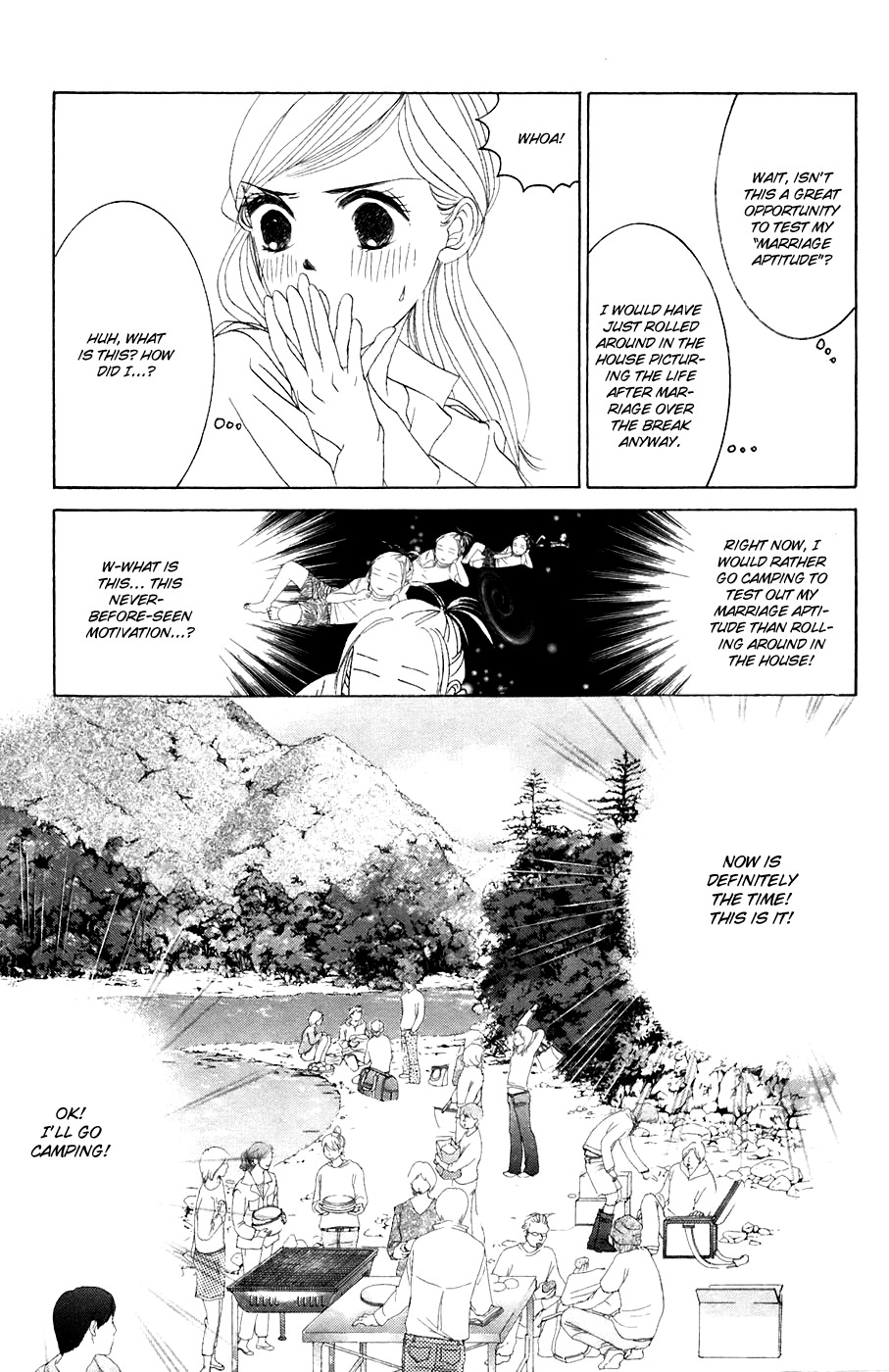 Hotaru no Hikari Chapter 34 page 6 - Chapter 34: Himono and Camping -Part 1-