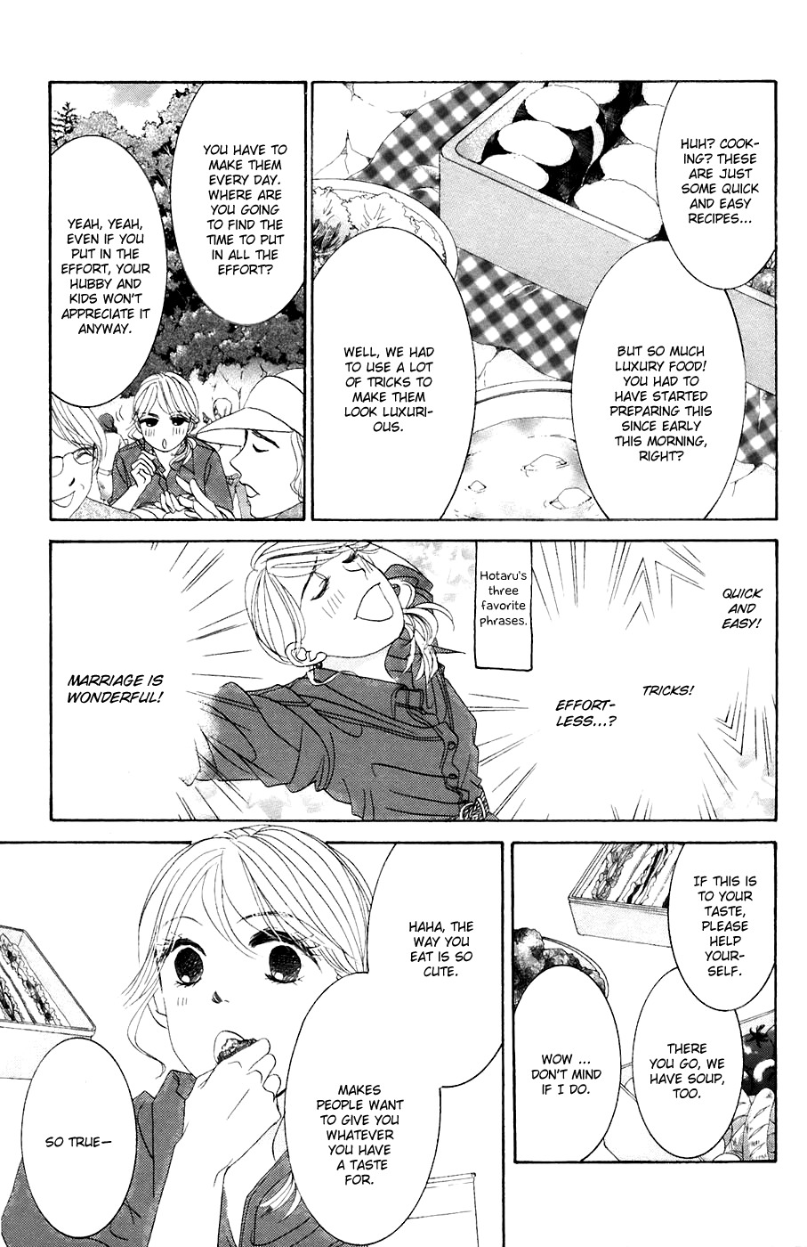 Hotaru no Hikari Chapter 34 page 8 - Chapter 34: Himono and Camping -Part 1-