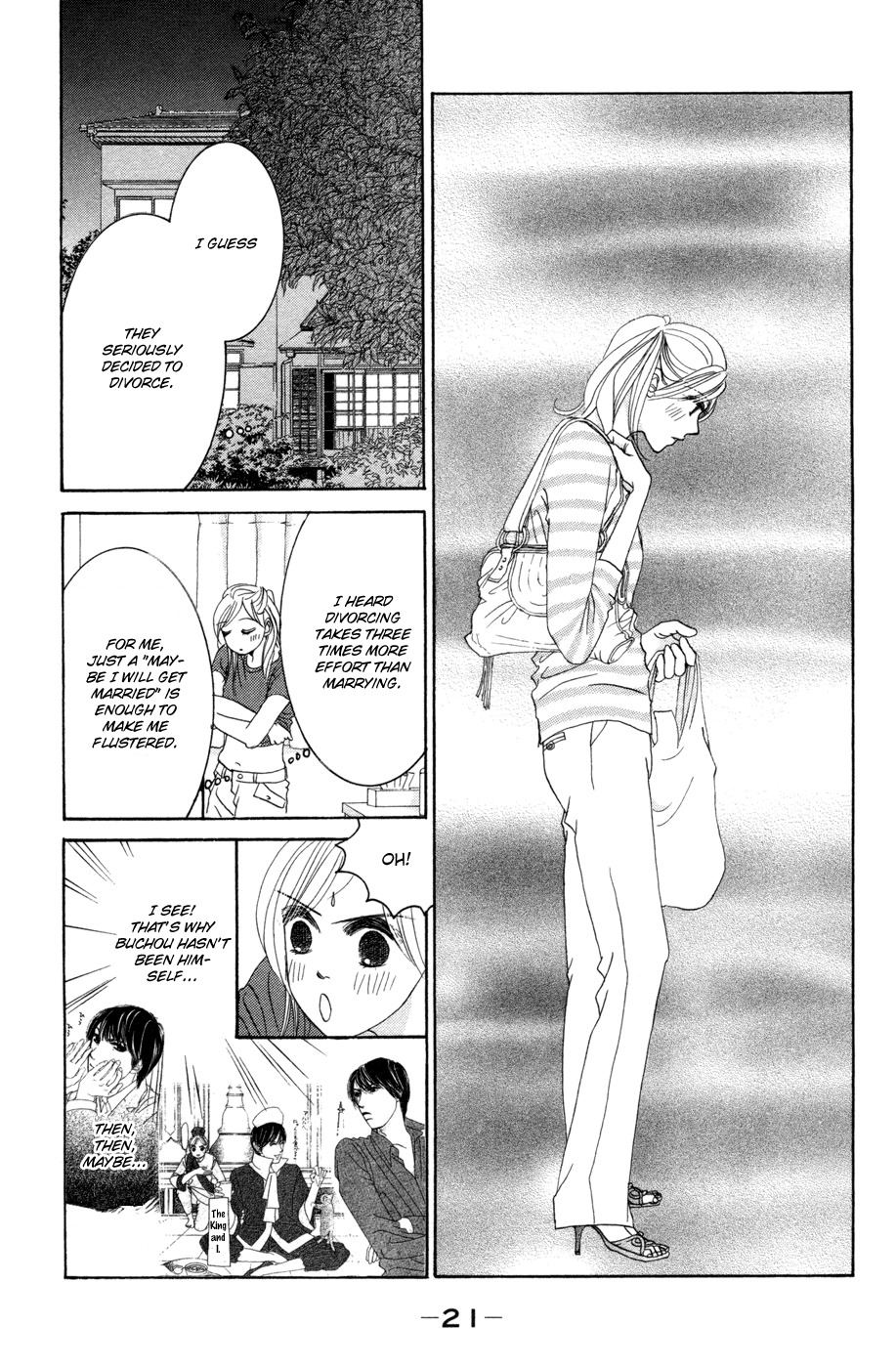 Hotaru no Hikari Chapter 37 page 21 - Chapter 37: Himono and Housemate Once More