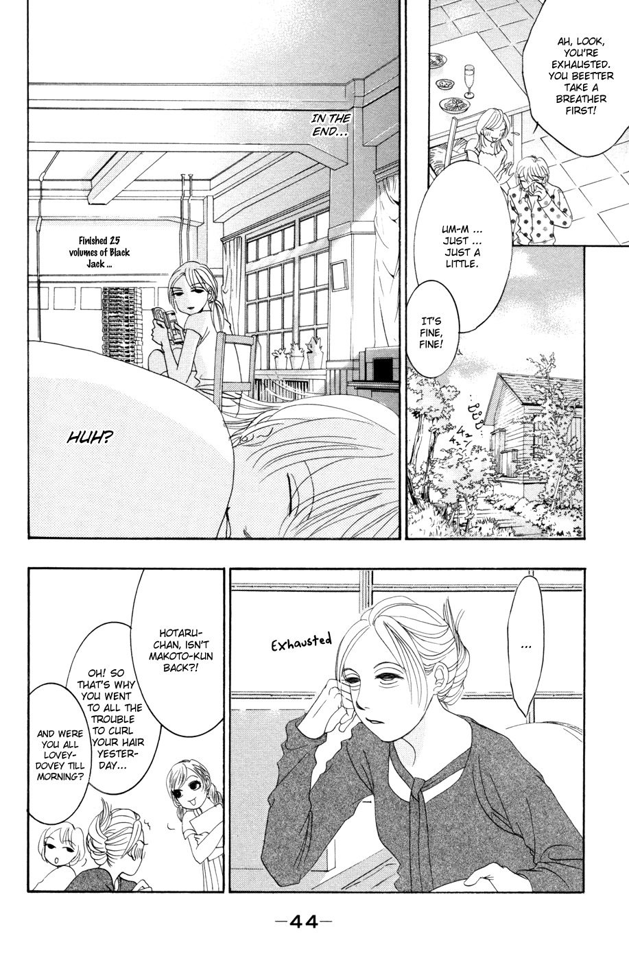 Hotaru no Hikari Chapter 38 page 8 - Chapter 38: Himono and Proposal