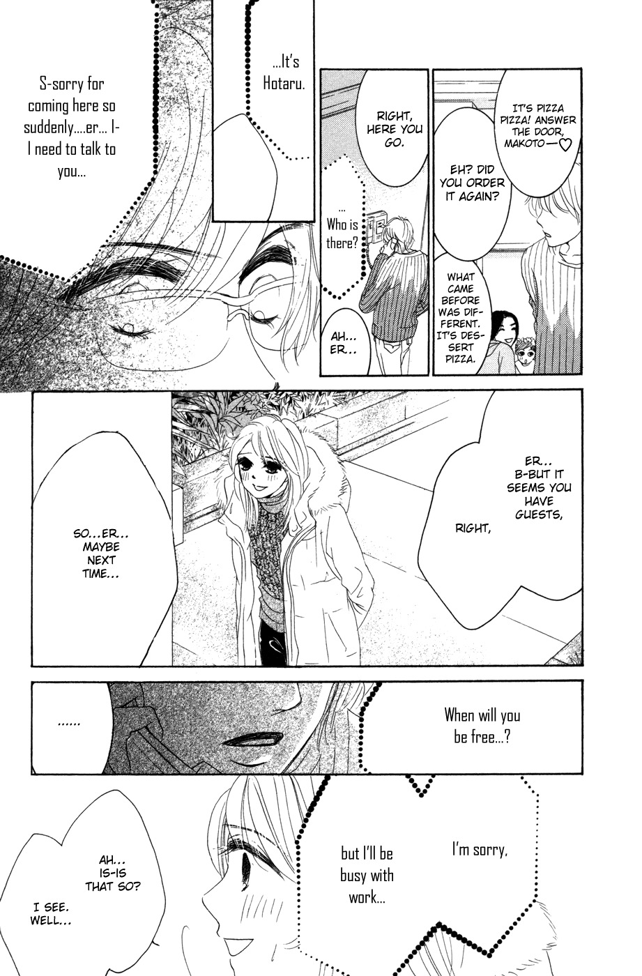 Hotaru no Hikari Chapter 49 page 35 - Chapter 49: Himono, Love's Terminal Station