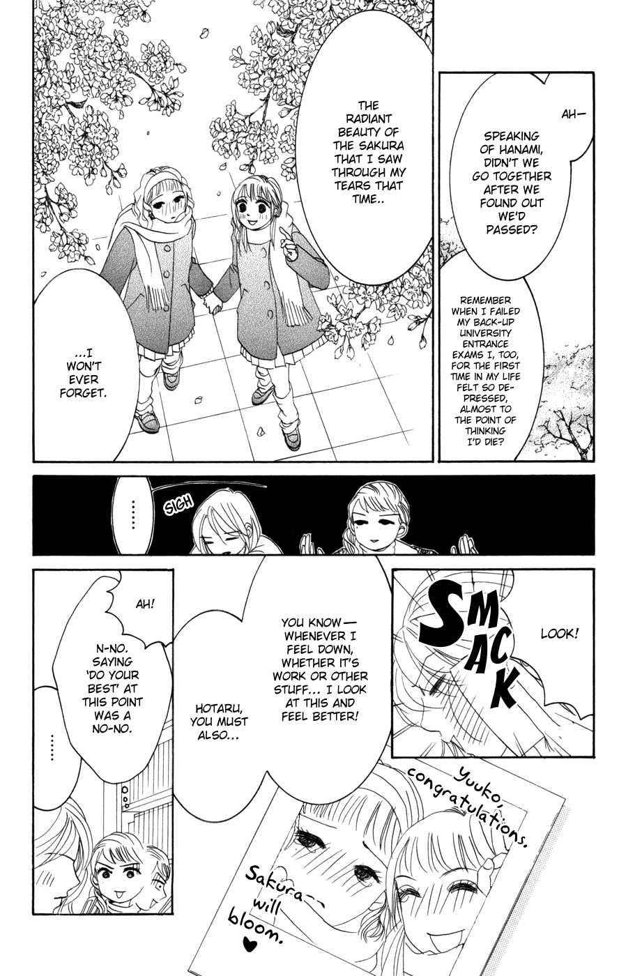 Hotaru no Hikari Chapter 50 page 14 - Chapter 50: 5 Ways to Cheer Up Himono