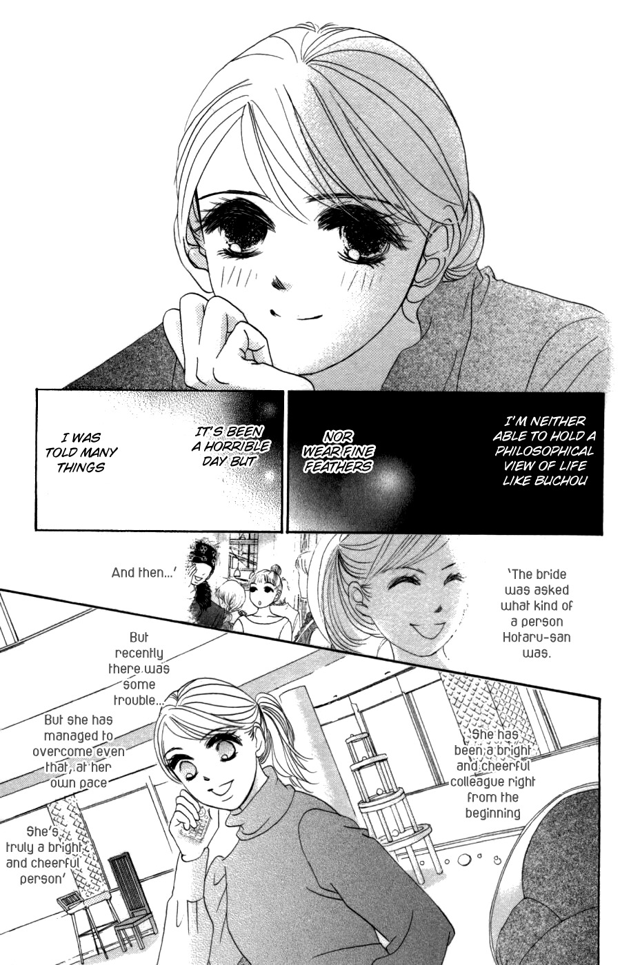 Hotaru no Hikari Chapter 56 page 28 - Chapter 56: Himono and Plumage