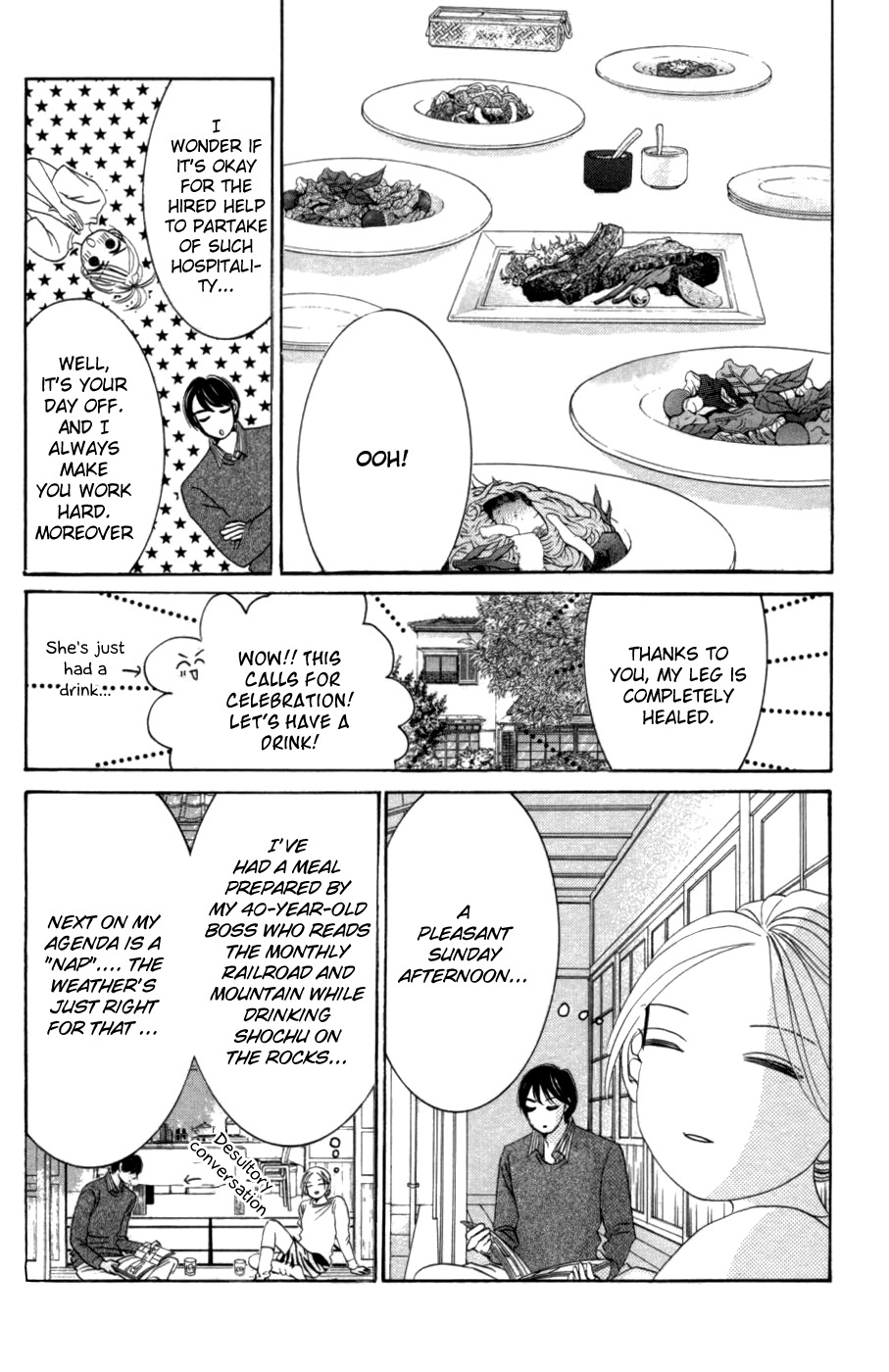 Hotaru no Hikari Chapter 56 page 7 - Chapter 56: Himono and Plumage