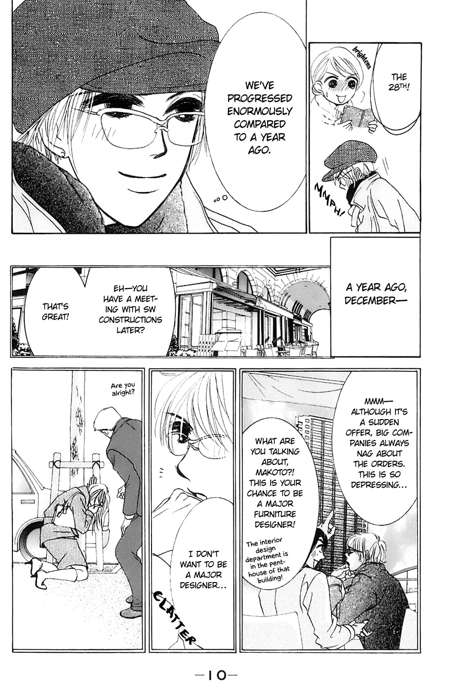 Hotaru no Hikari Chapter 7 page 12 - Chapter 7: The Night Before Christmas for Dried Fish Women