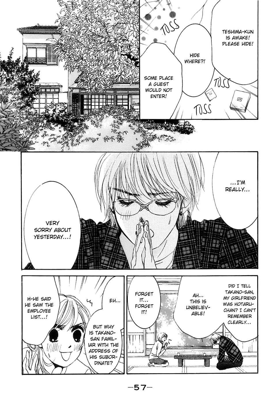 Hotaru no Hikari Chapter 8 page 25 - Chapter 8: Attack! Dried Fish's Home Visit