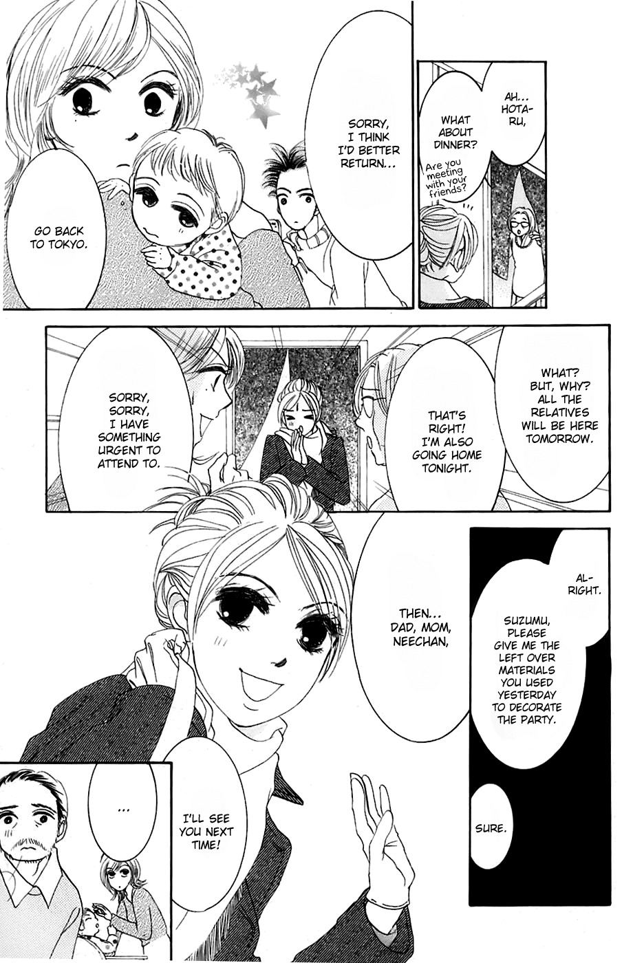 Hotaru no Hikari Chapter 9 page 17 - Chapter 9: Dried Fish, Going Back to Her Home Town