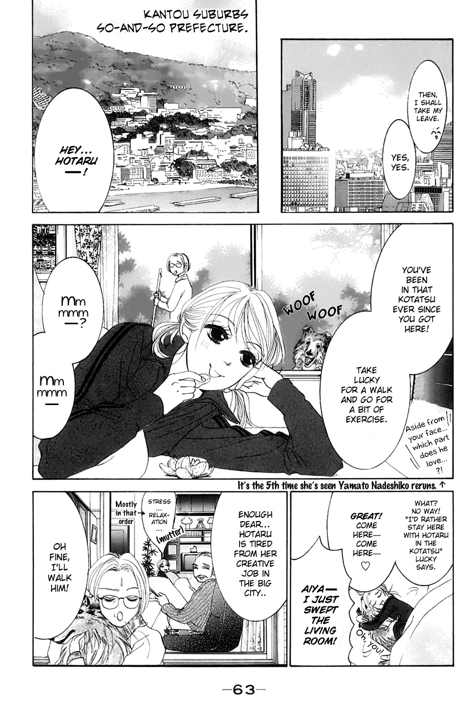 Hotaru no Hikari Chapter 9 page 3 - Chapter 9: Dried Fish, Going Back to Her Home Town