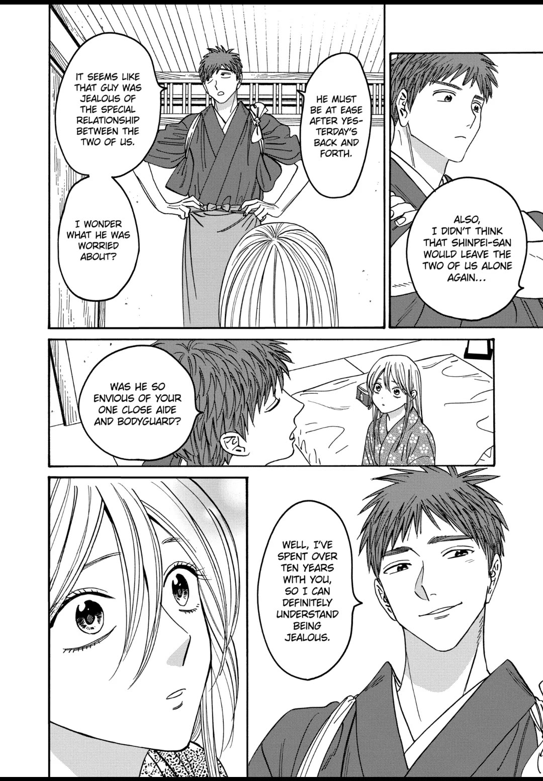 Hotaru no Yomeiri Chapter 34 page 6 - Chapter 34: CREATURES CALLED WOMEN