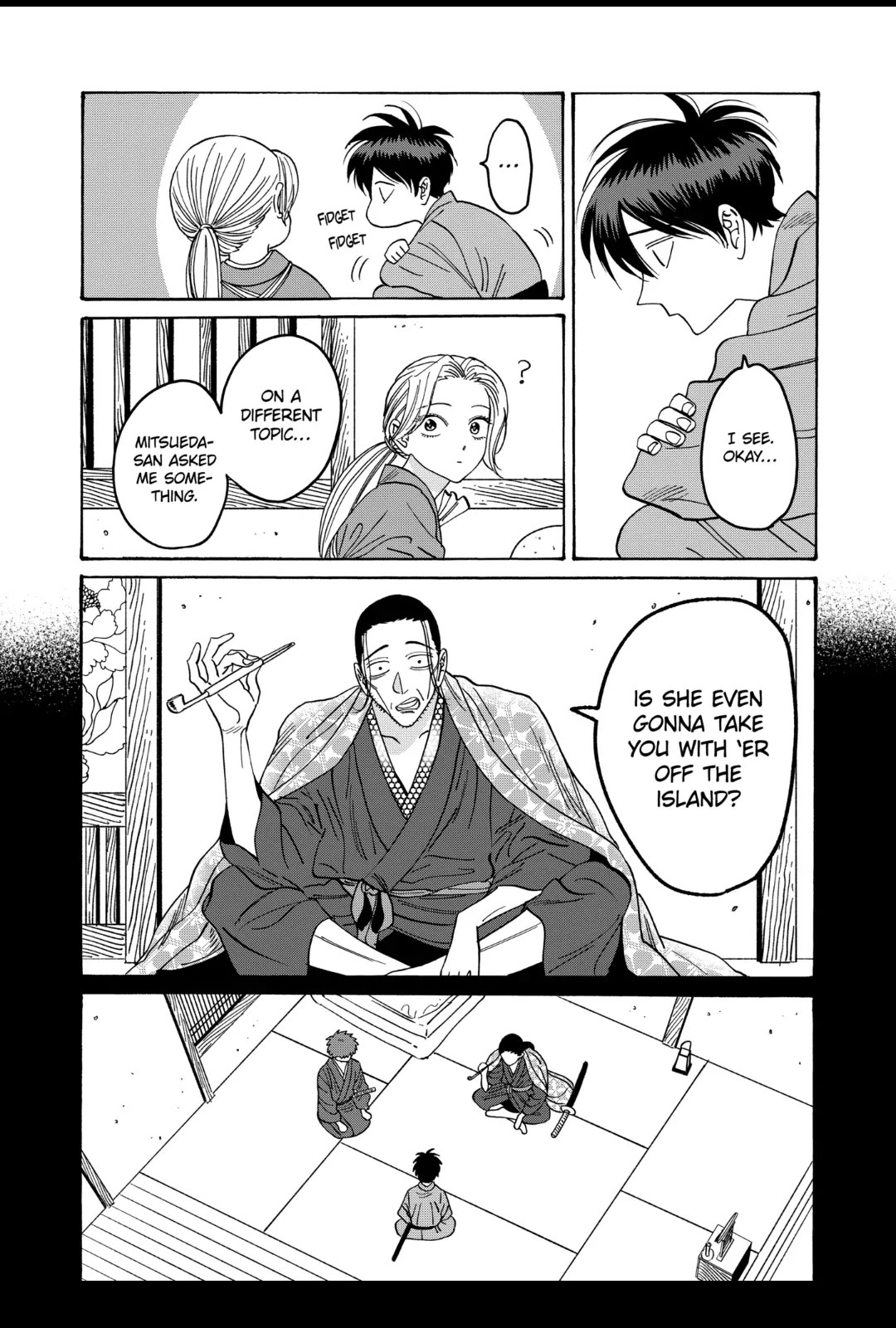 Hotaru no Yomeiri Chapter 35 page 21 - Chapter 35: A PERSISTENT MAN