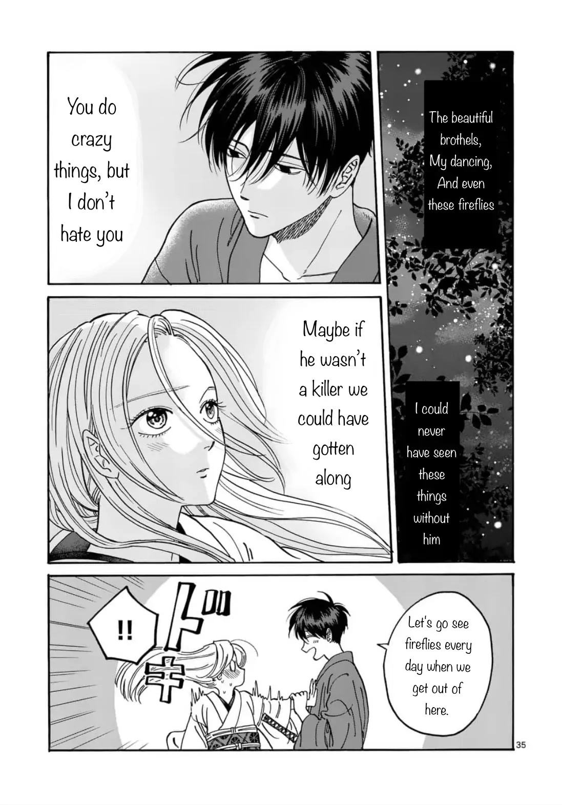 Hotaru no Yomeiri Chapter 4 page 35 - Chapter 4