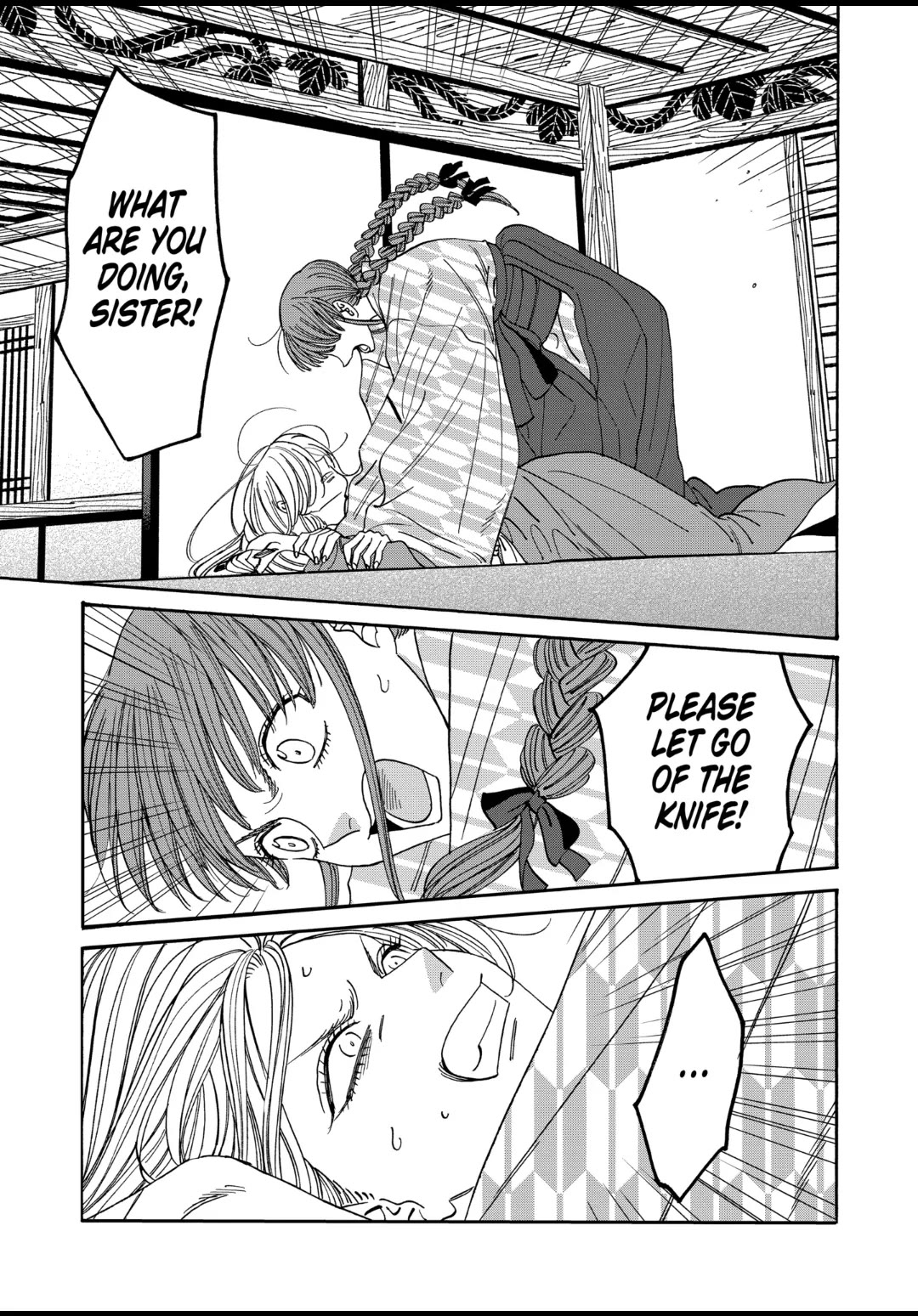 Hotaru no Yomeiri Chapter 51 page 14 - Chapter 51: KNIFE AND DETERMINATION