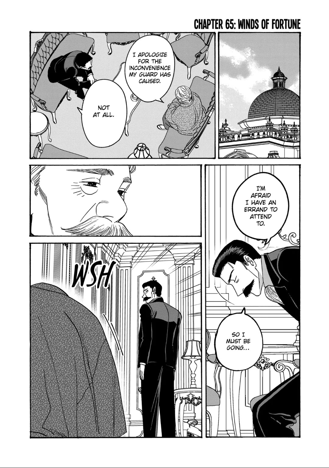 Hotaru no Yomeiri Chapter 65 page 1 - Chapter 65: WINDS OF FORTUNE