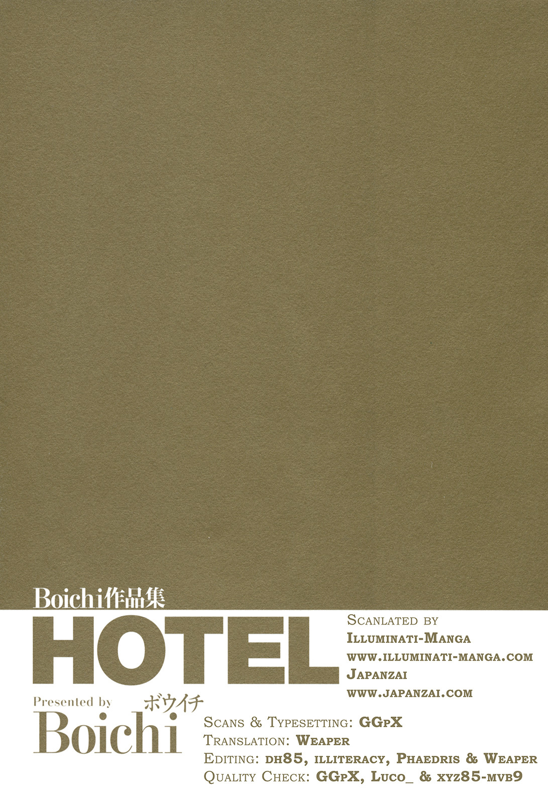 Hotel Chapter 1 page 3 - Chapter 1: Hotel