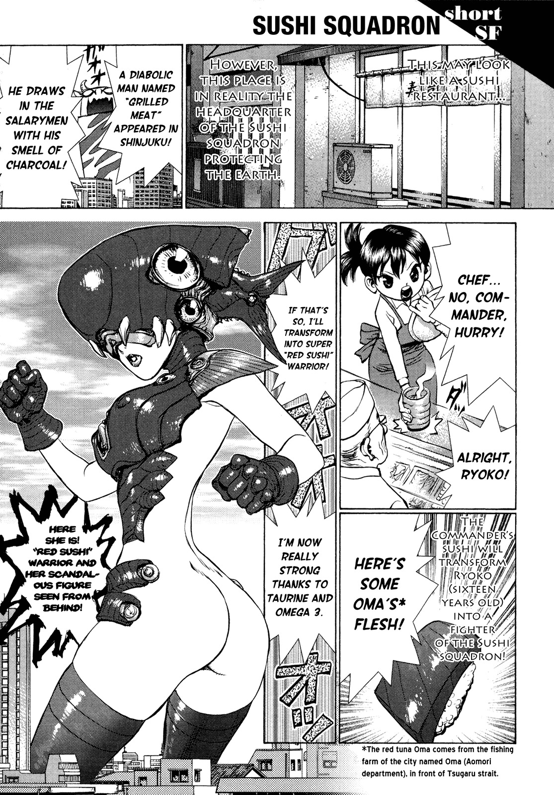 Hotel Chapter 3.5 page 1 - Chapter 3.5: Sushi Squadron