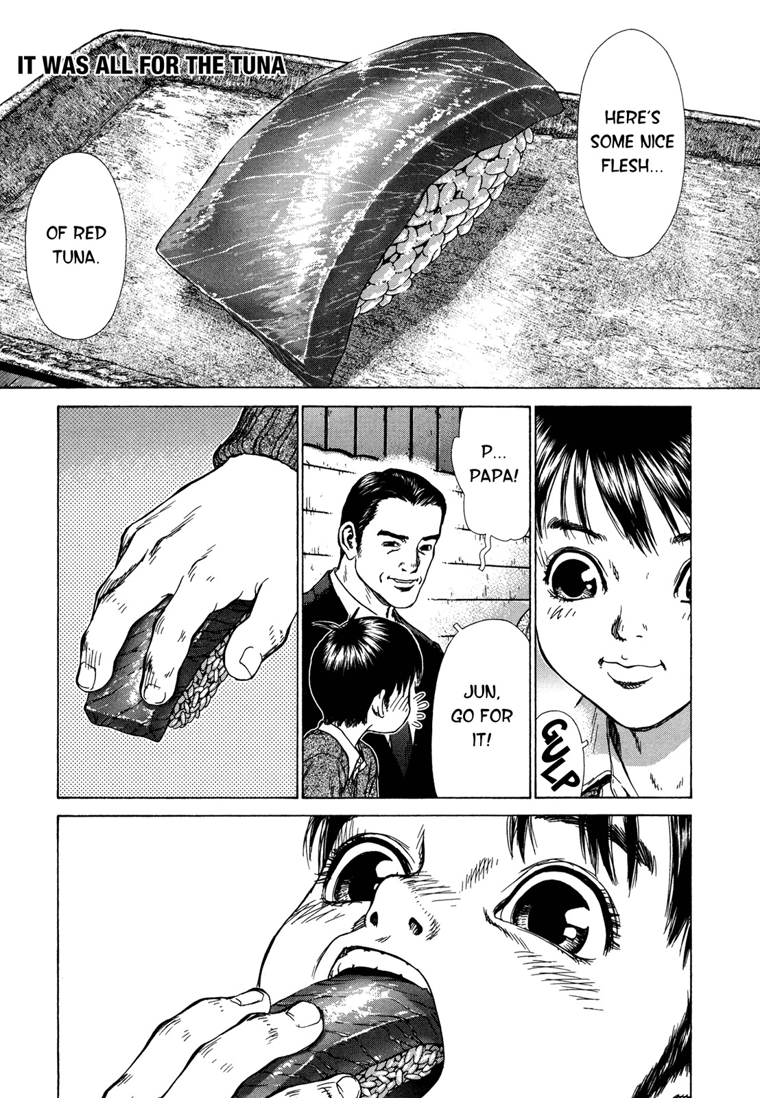 Hotel Chapter 3 page 1 - Chapter 3: It Was All For The Tuna