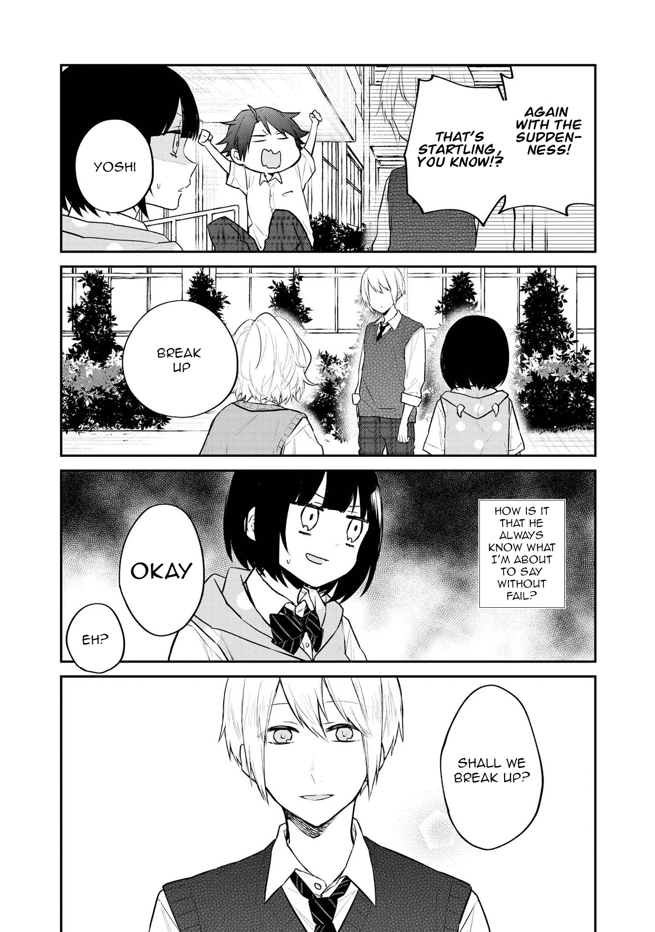 Houfuku Kanojo to Koukatsu Kareshi Chapter 20 page 3 - Chapter 20: Change
