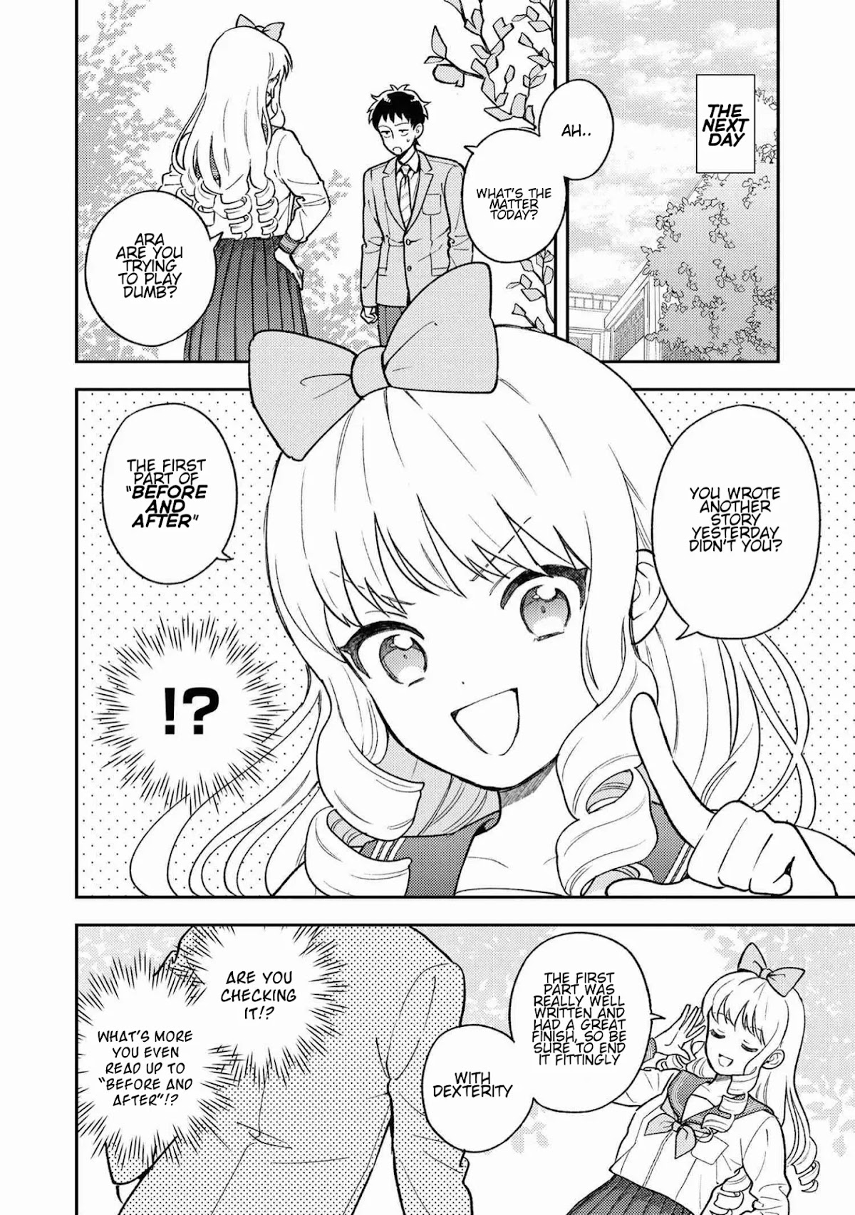 Houjou Urara no renai shousetsu o kaki nasai! Chapter 1.1 page 18 - Chapter 1.1