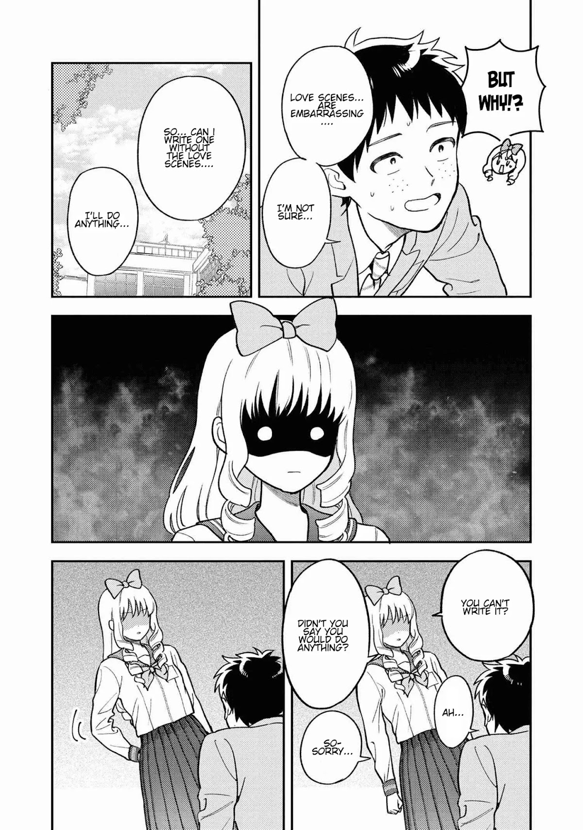 Houjou Urara no renai shousetsu o kaki nasai! Chapter 1.2 page 15 - Chapter 1.2