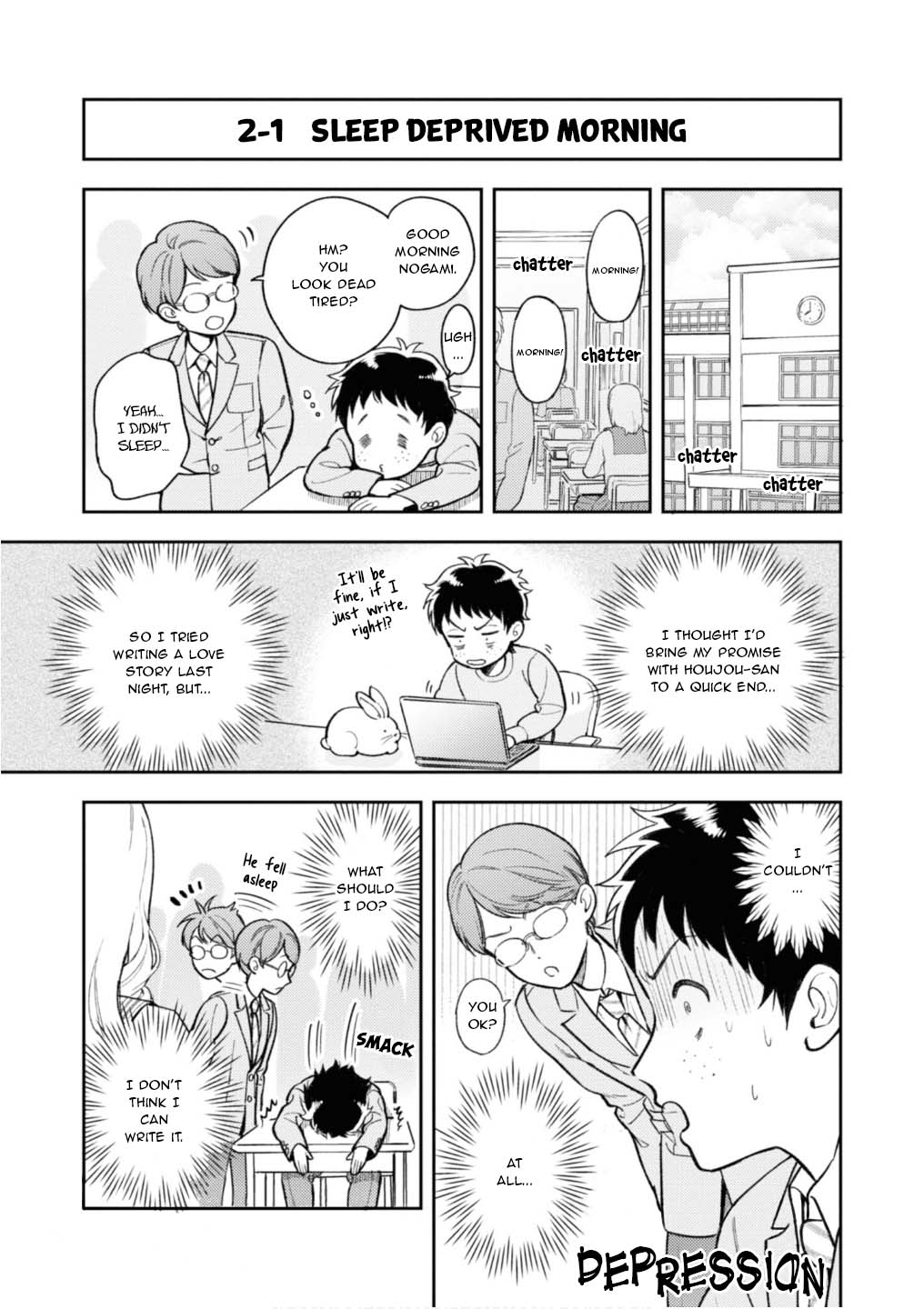 Houjou Urara no renai shousetsu o kaki nasai! Chapter 2 page 1 - Chapter 2