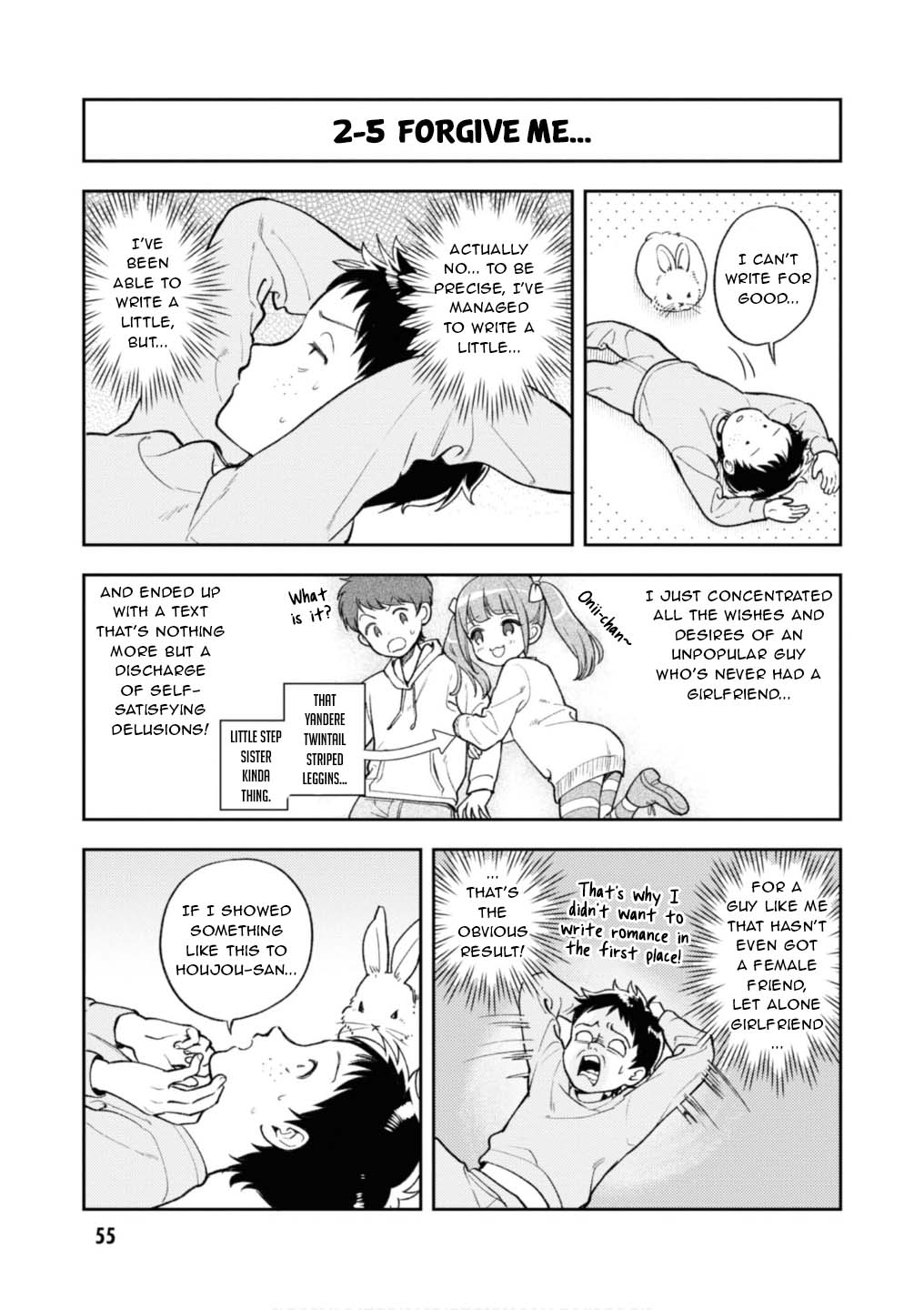 Houjou Urara no renai shousetsu o kaki nasai! Chapter 2 page 13 - Chapter 2