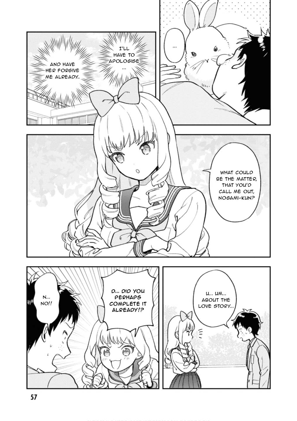 Houjou Urara no renai shousetsu o kaki nasai! Chapter 2 page 15 - Chapter 2