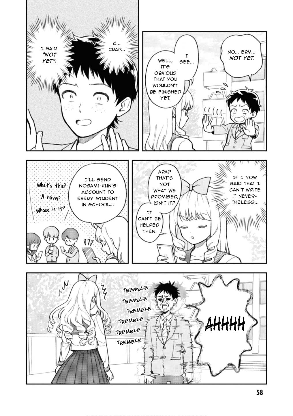 Houjou Urara no renai shousetsu o kaki nasai! Chapter 2 page 16 - Chapter 2