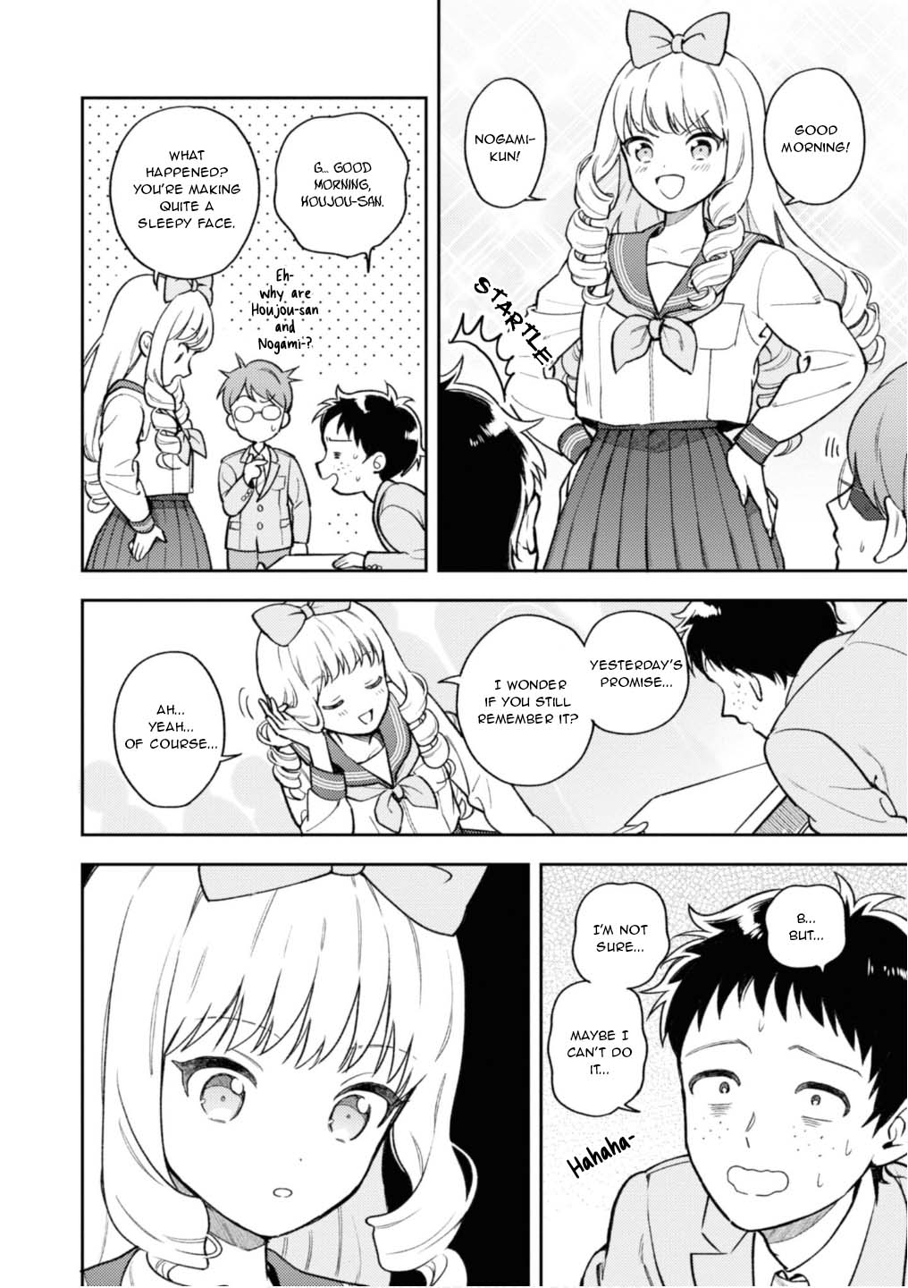 Houjou Urara no renai shousetsu o kaki nasai! Chapter 2 page 2 - Chapter 2