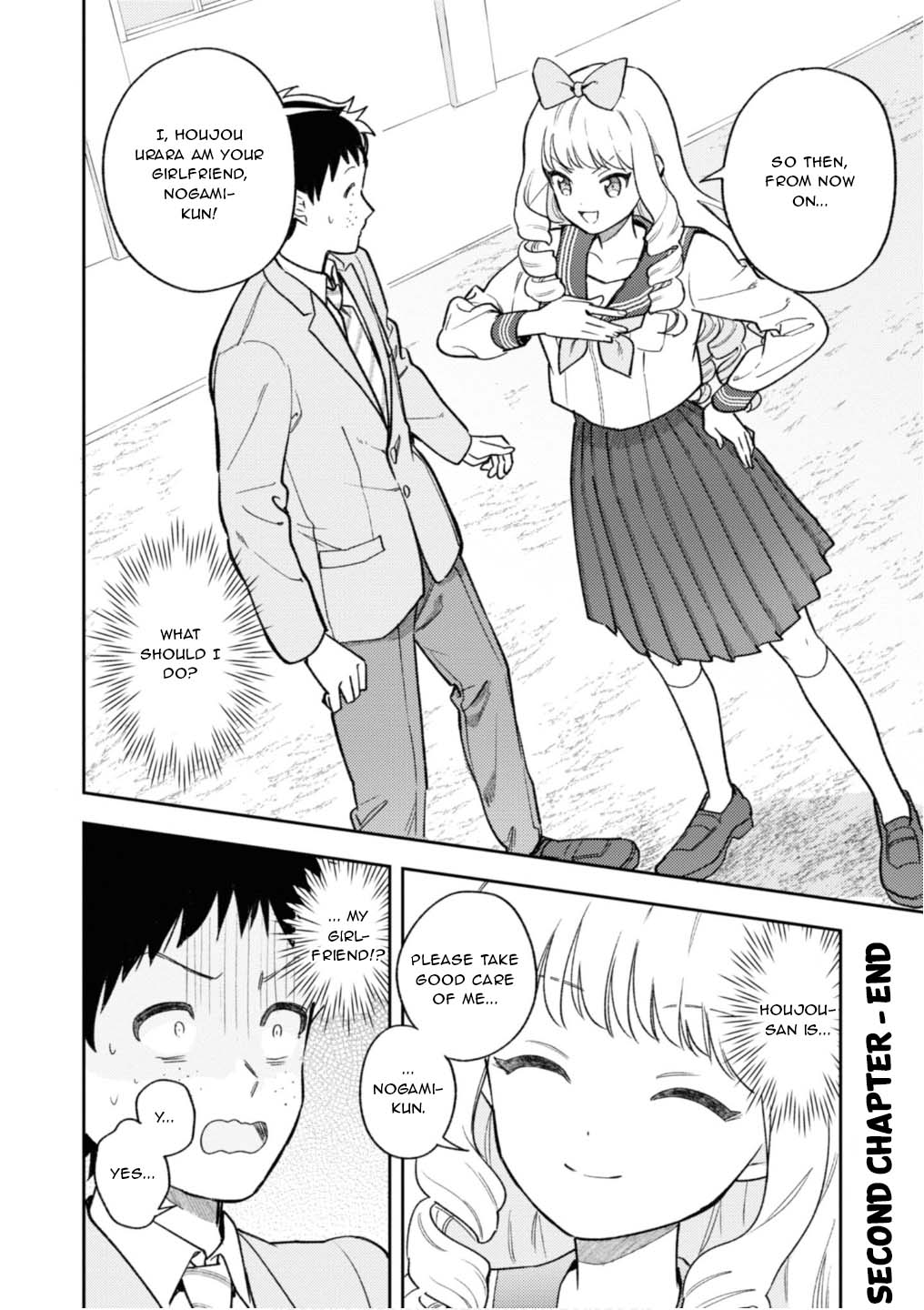 Houjou Urara no renai shousetsu o kaki nasai! Chapter 2 page 28 - Chapter 2