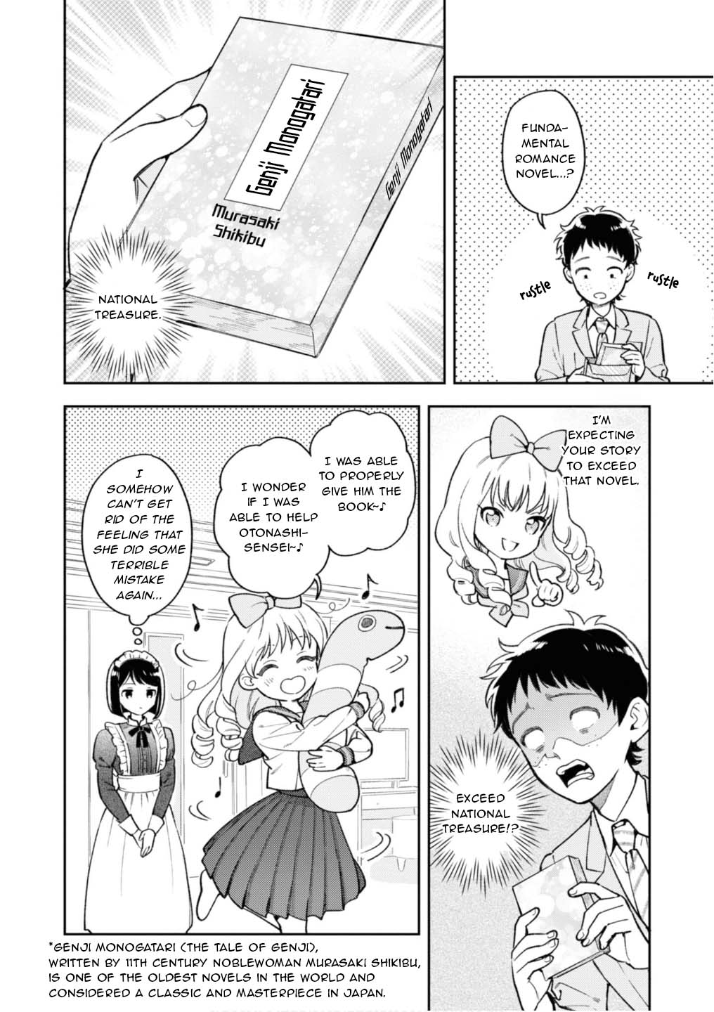 Houjou Urara no renai shousetsu o kaki nasai! Chapter 2 page 8 - Chapter 2