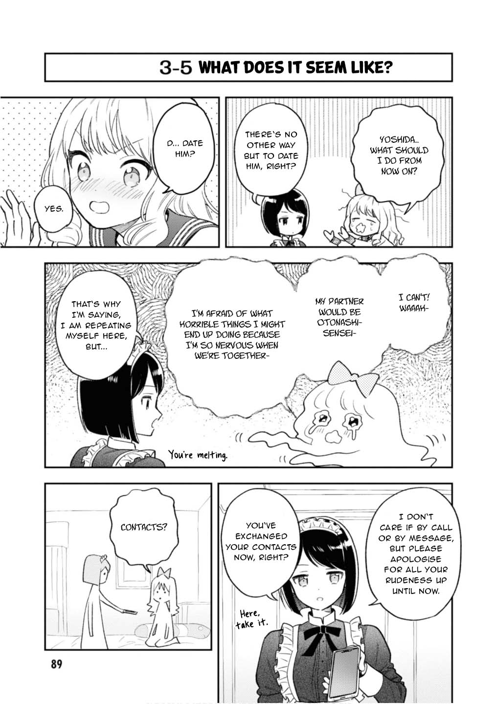 Houjou Urara no renai shousetsu o kaki nasai! Chapter 3 page 17 - Chapter 3