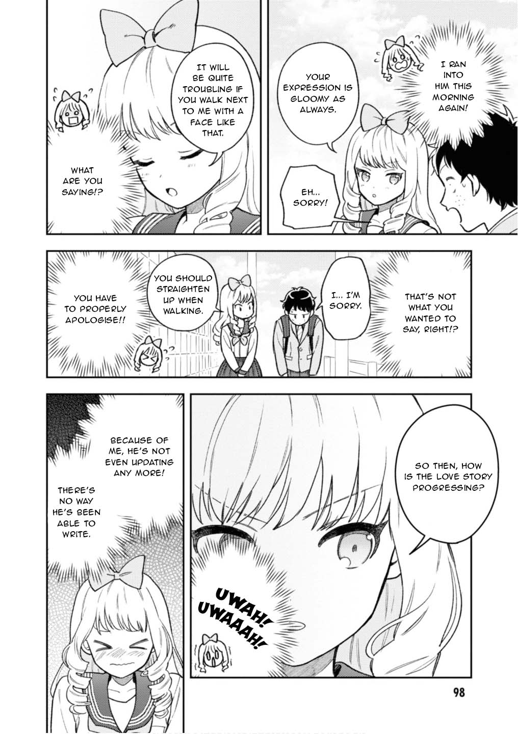 Houjou Urara no renai shousetsu o kaki nasai! Chapter 3 page 26 - Chapter 3