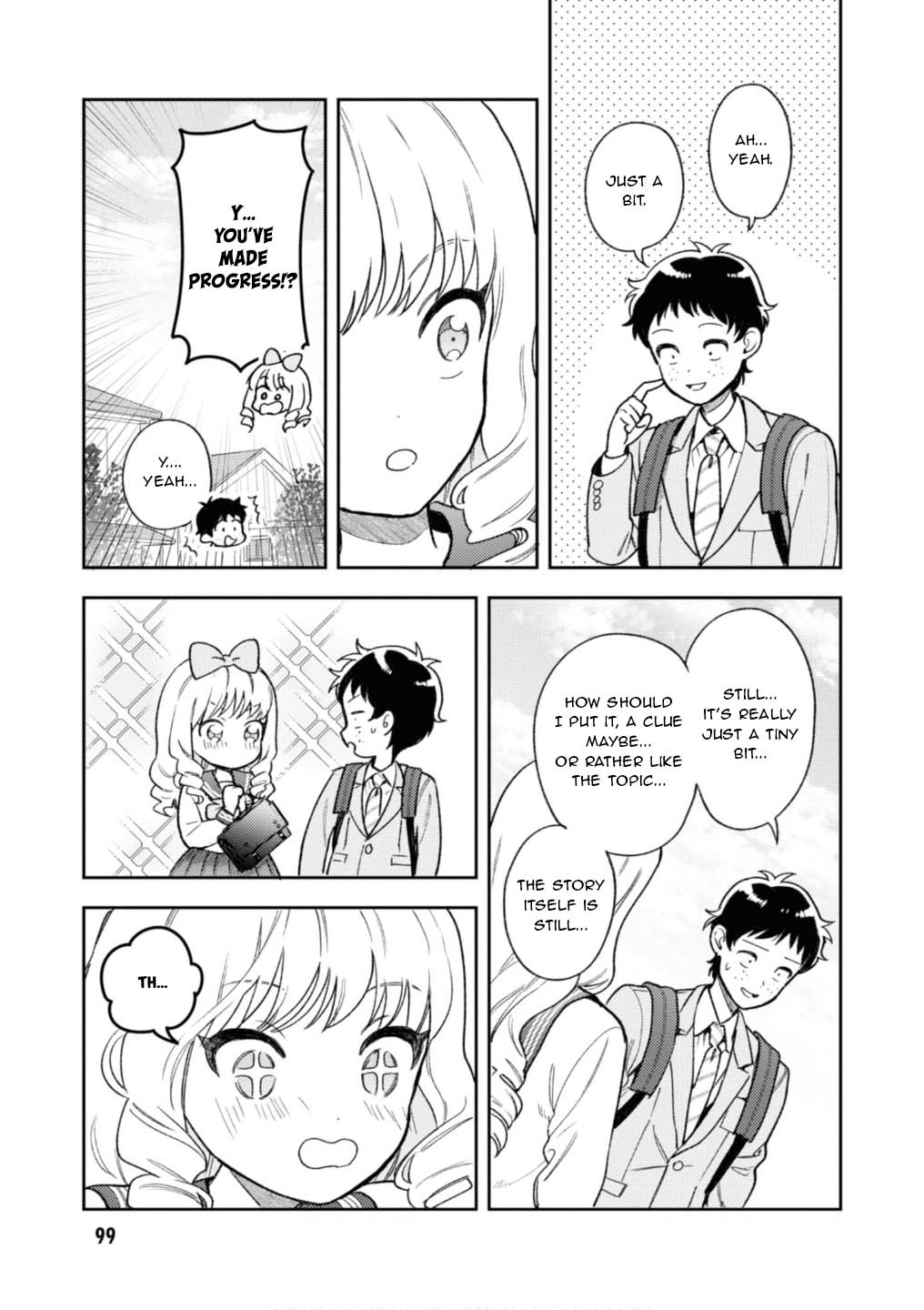 Houjou Urara no renai shousetsu o kaki nasai! Chapter 3 page 27 - Chapter 3