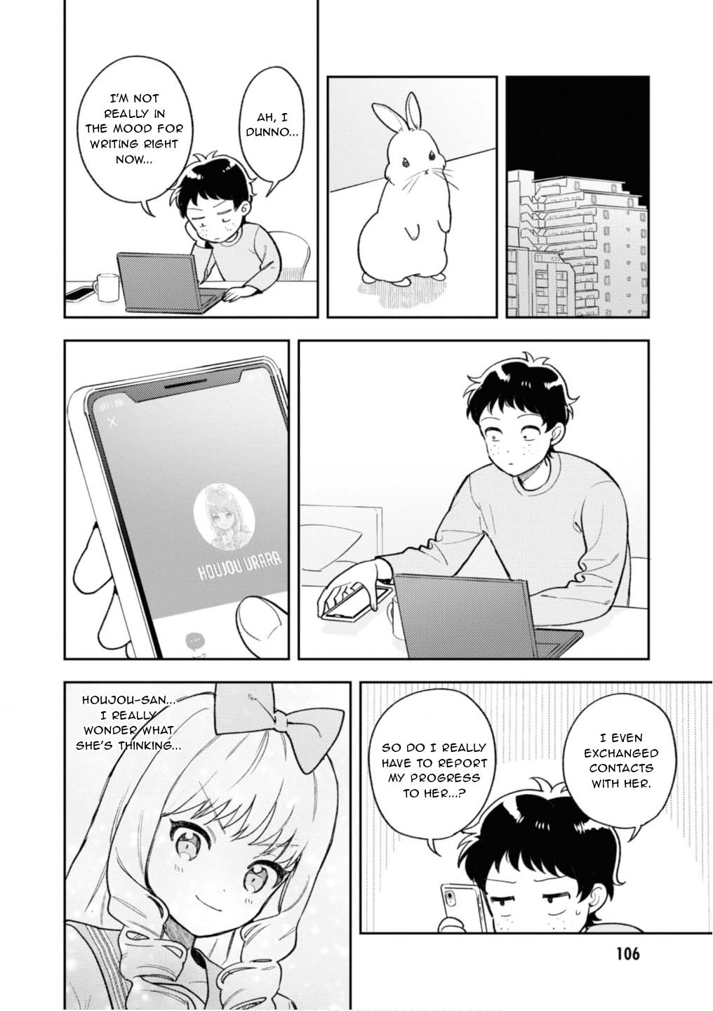 Houjou Urara no renai shousetsu o kaki nasai! Chapter 3 page 34 - Chapter 3
