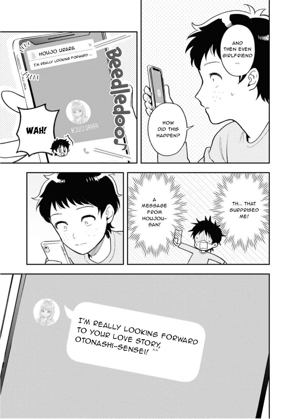 Houjou Urara no renai shousetsu o kaki nasai! Chapter 3 page 35 - Chapter 3