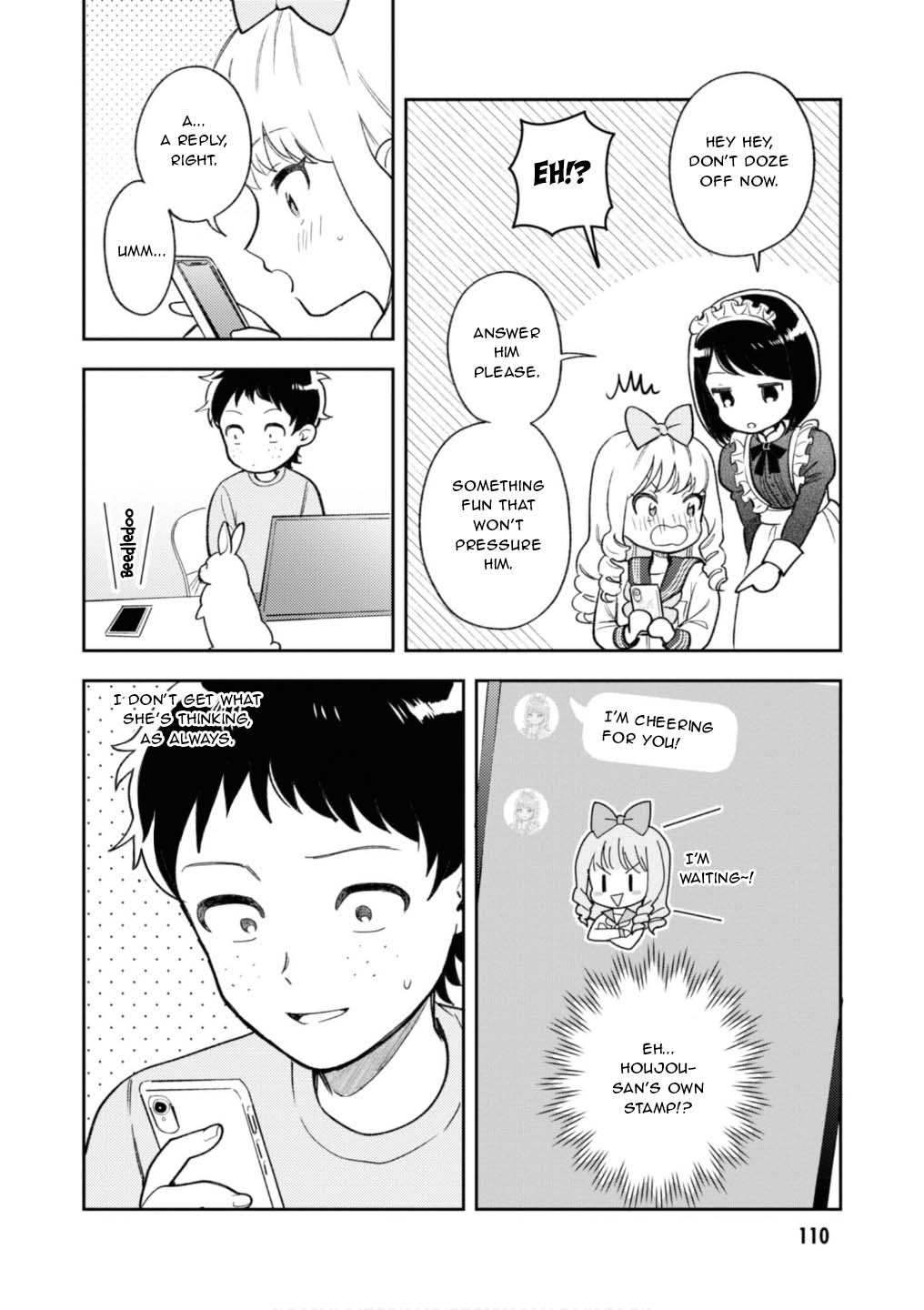 Houjou Urara no renai shousetsu o kaki nasai! Chapter 3 page 38 - Chapter 3