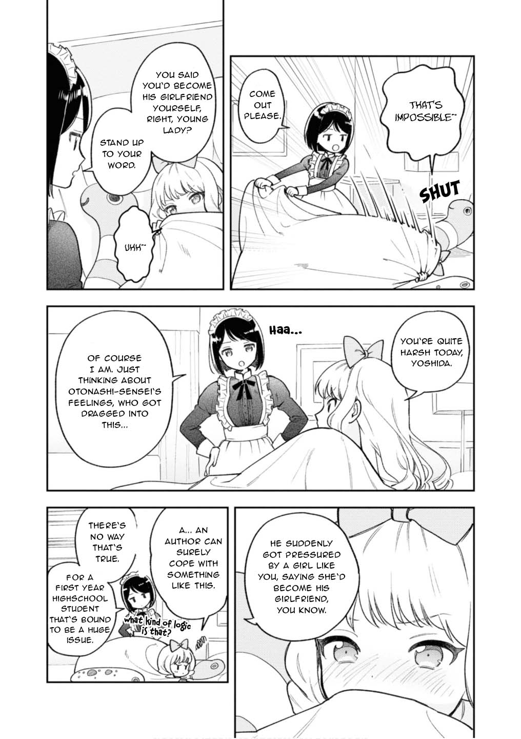 Houjou Urara no renai shousetsu o kaki nasai! Chapter 3 page 6 - Chapter 3