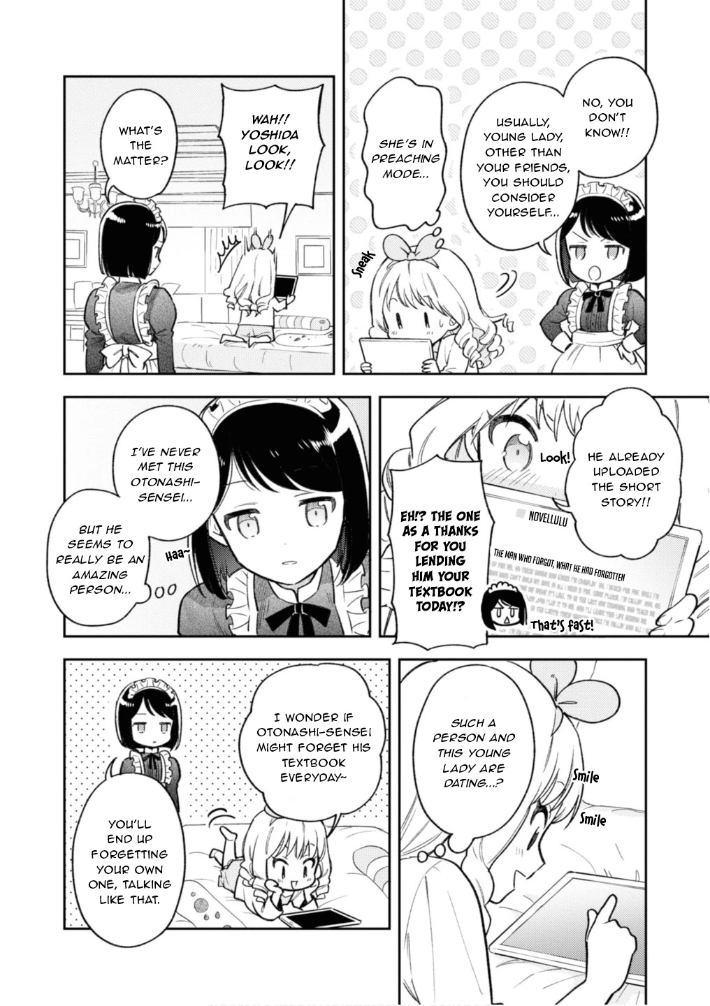 Houjou Urara no renai shousetsu o kaki nasai! Chapter 4 page 18 - Chapter 4