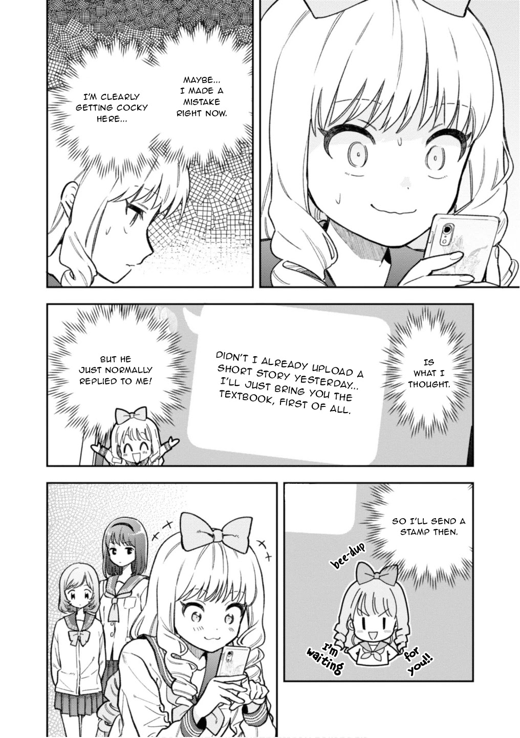 Houjou Urara no renai shousetsu o kaki nasai! Chapter 4 page 21 - Chapter 4