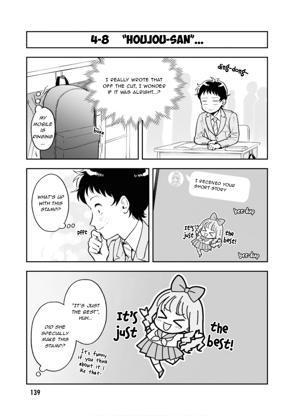 Houjou Urara no renai shousetsu o kaki nasai! Chapter 4 page 27 - Chapter 4