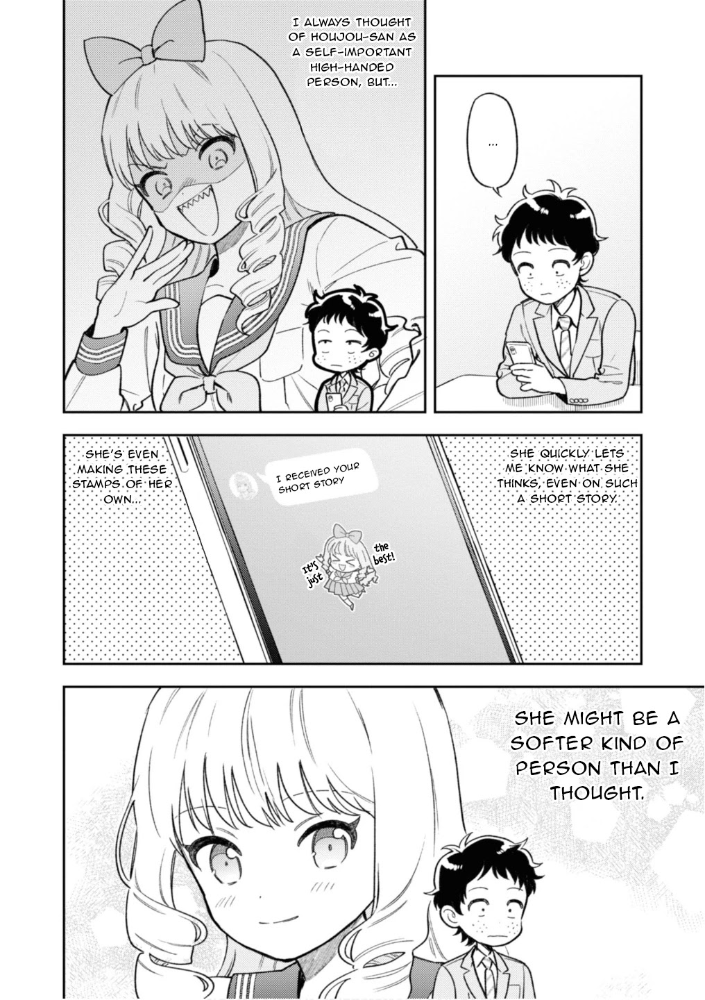 Houjou Urara no renai shousetsu o kaki nasai! Chapter 4 page 28 - Chapter 4