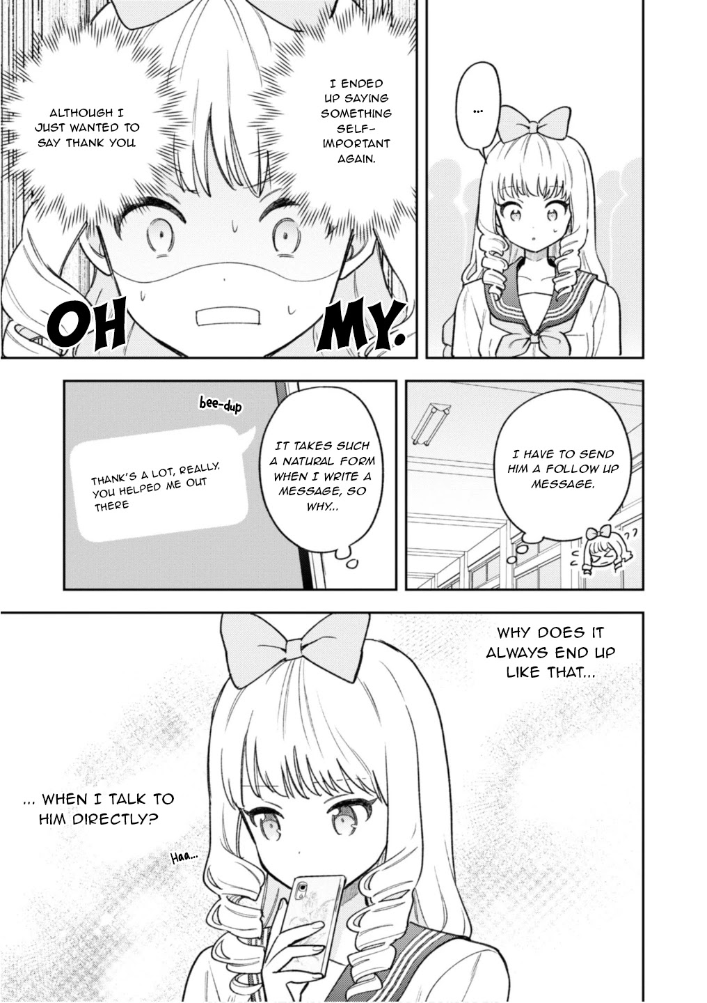 Houjou Urara no renai shousetsu o kaki nasai! Chapter 4 page 33 - Chapter 4