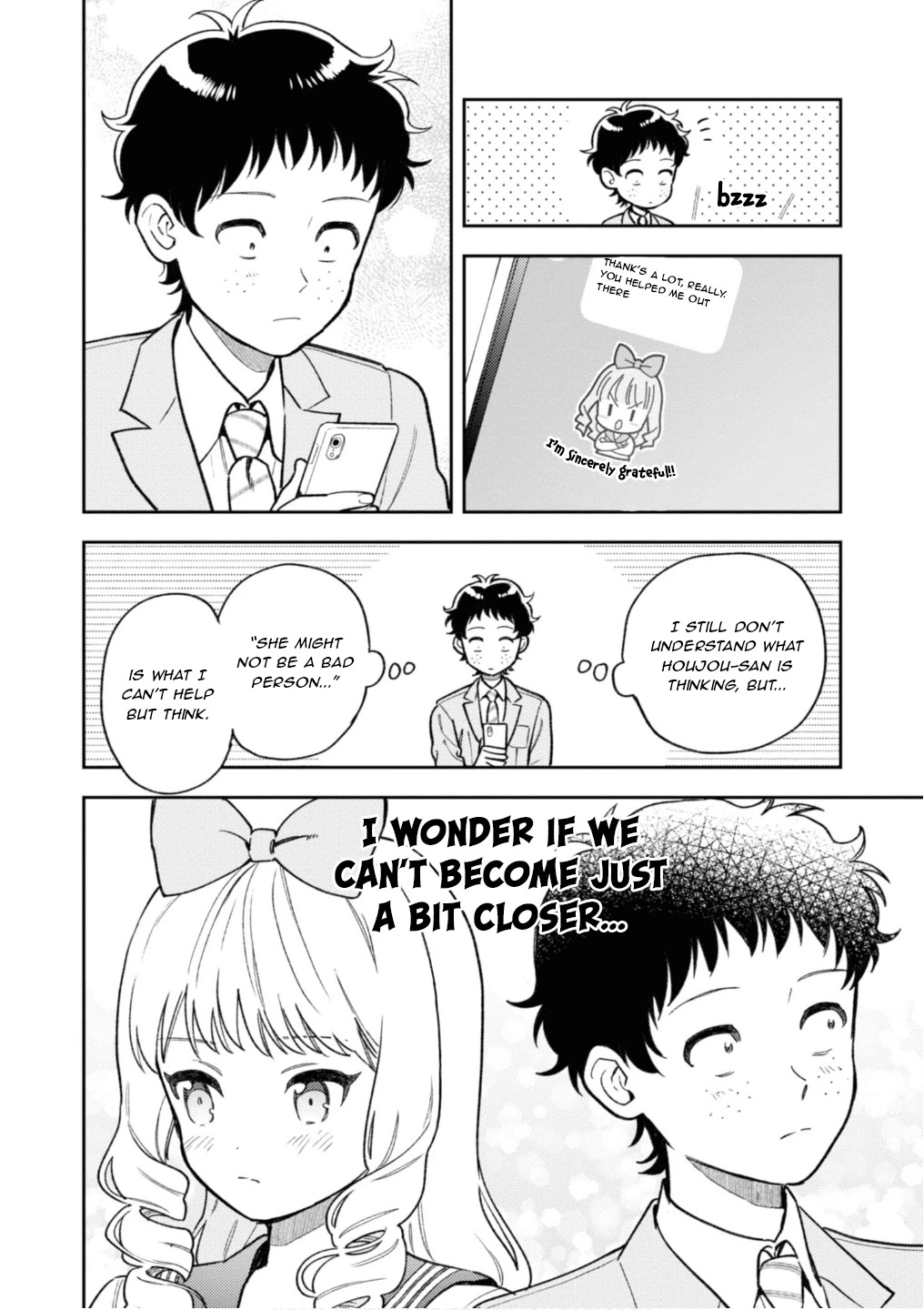Houjou Urara no renai shousetsu o kaki nasai! Chapter 4 page 34 - Chapter 4