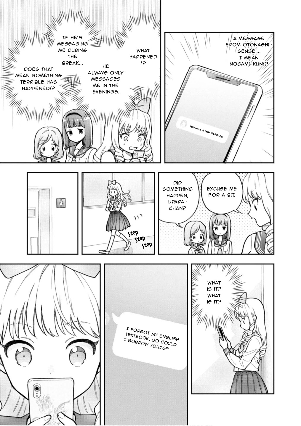 Houjou Urara no renai shousetsu o kaki nasai! Chapter 4 page 5 - Chapter 4