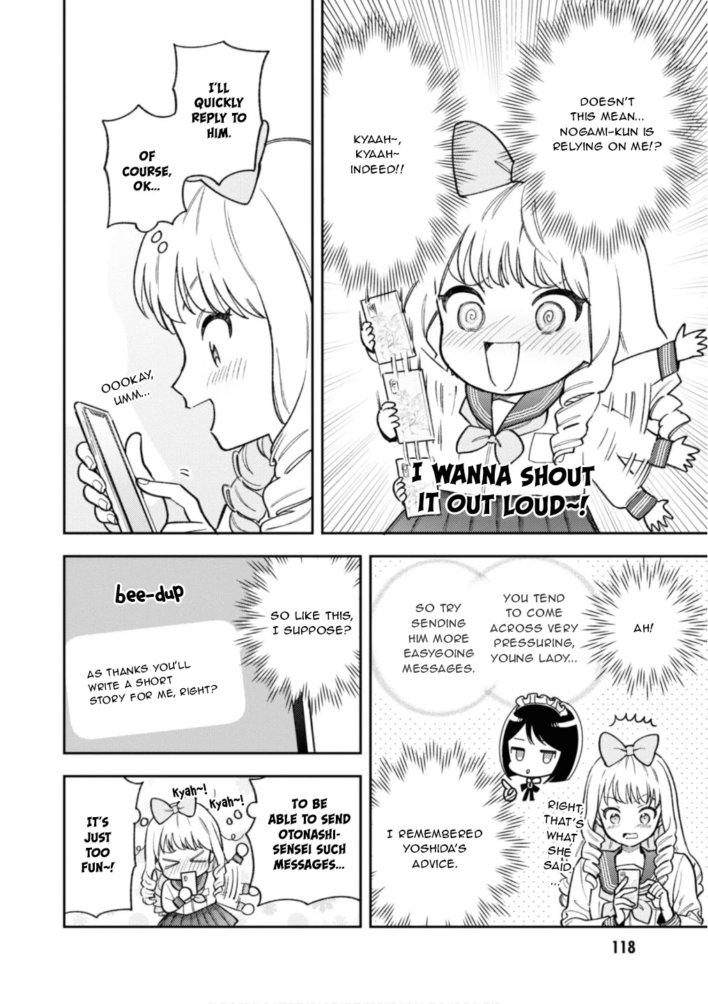 Houjou Urara no renai shousetsu o kaki nasai! Chapter 4 page 6 - Chapter 4