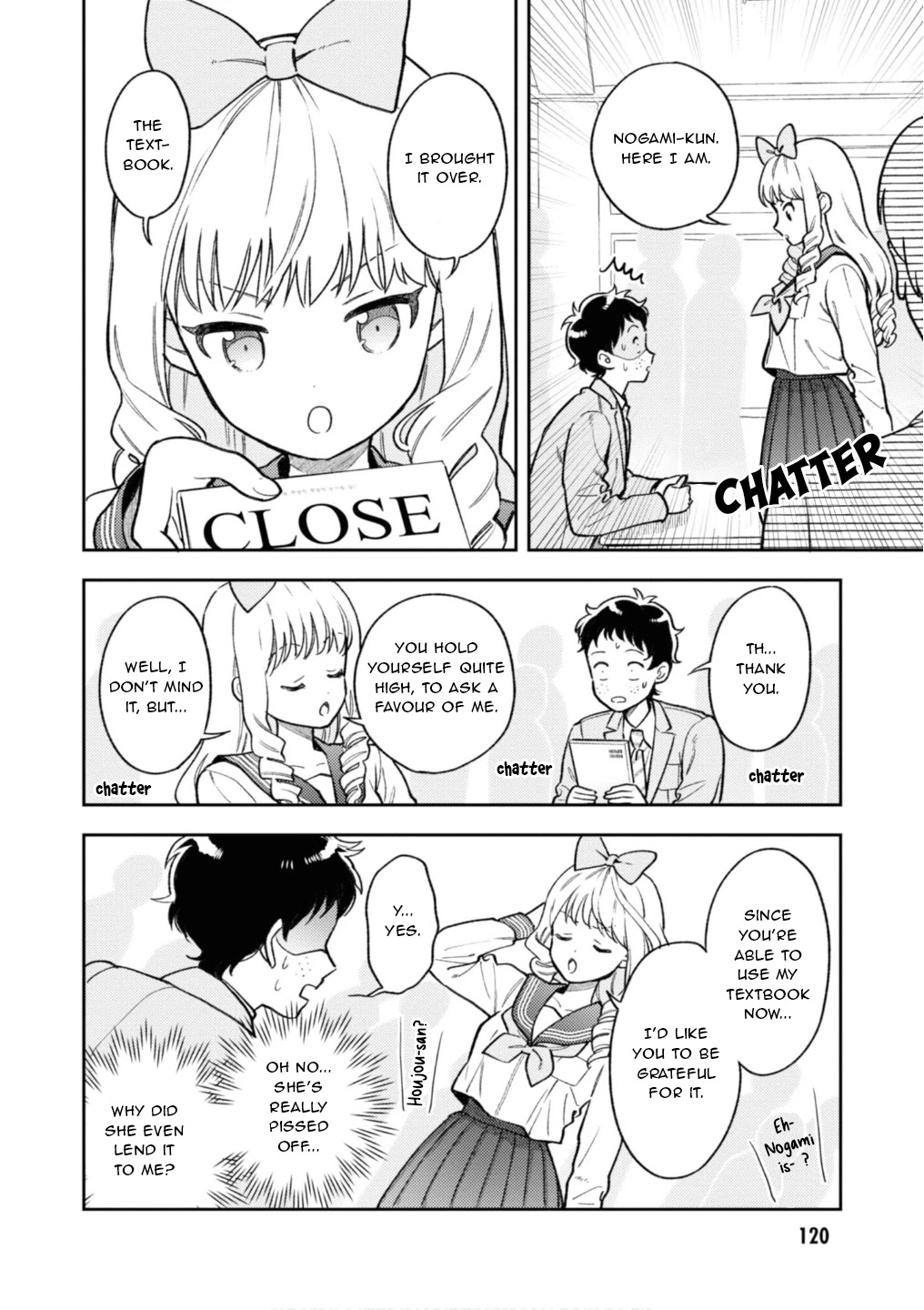 Houjou Urara no renai shousetsu o kaki nasai! Chapter 4 page 8 - Chapter 4