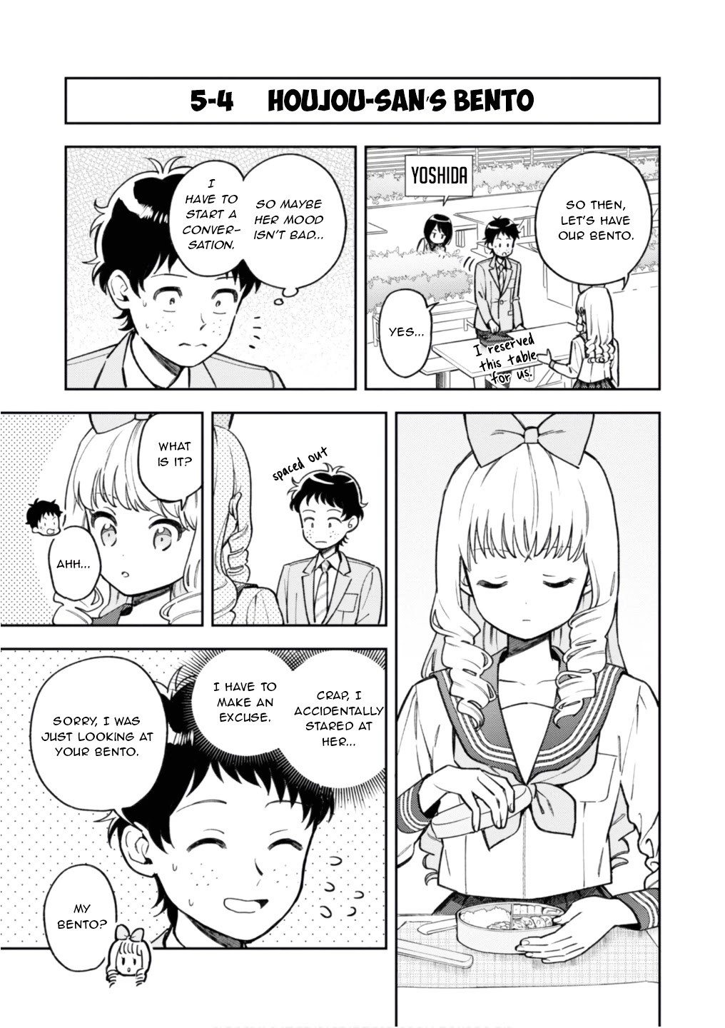 Houjou Urara no renai shousetsu o kaki nasai! Chapter 5.1 page 11 - Chapter 5.1