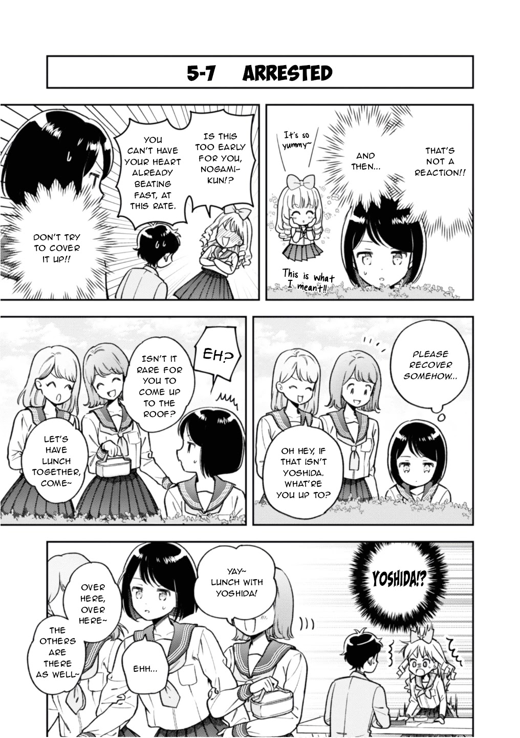 Houjou Urara no renai shousetsu o kaki nasai! Chapter 5.1 page 19 - Chapter 5.1