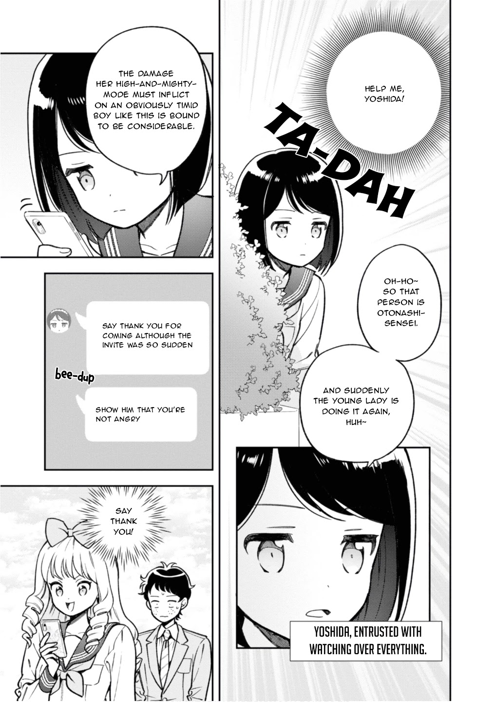 Houjou Urara no renai shousetsu o kaki nasai! Chapter 5.1 page 9 - Chapter 5.1