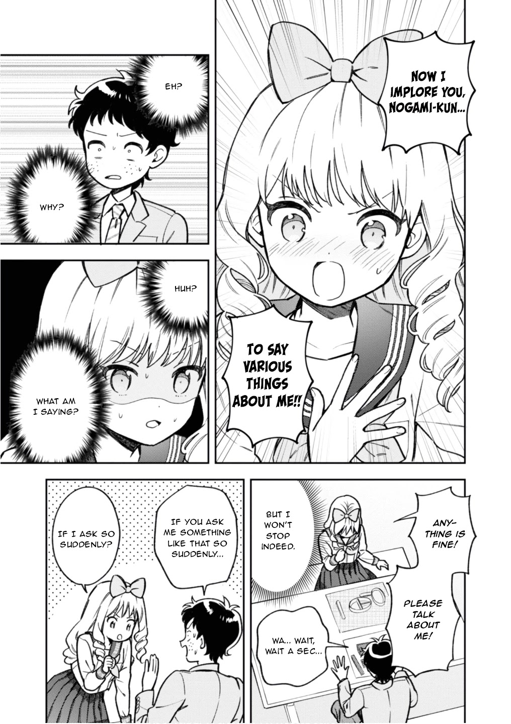 Houjou Urara no renai shousetsu o kaki nasai! Chapter 5.2 page 11 - Chapter 5.2